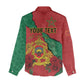 Personalised Morocco Women Casual Shirt Coat Of Arms - Islamic Mix African Patterns