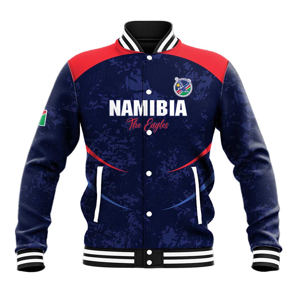 Namibia Cricket Custom Baseball Jacket Come On Eagles