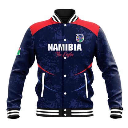 Namibia Cricket Custom Baseball Jacket Come On Eagles