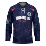 Namibia Cricket Custom Hockey Jersey Come On Eagles
