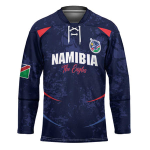 Namibia Cricket Custom Hockey Jersey Come On Eagles
