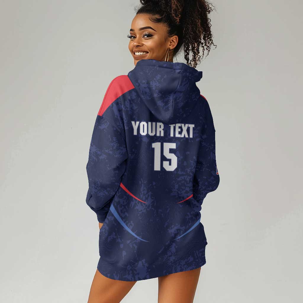 Namibia Cricket Custom Hoodie Dress Come On Eagles