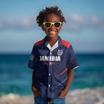 Namibia Cricket Custom Kid Hawaiian Shirt Come On Eagles