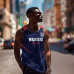 Namibia Cricket Custom Men Tank Top Come On Eagles