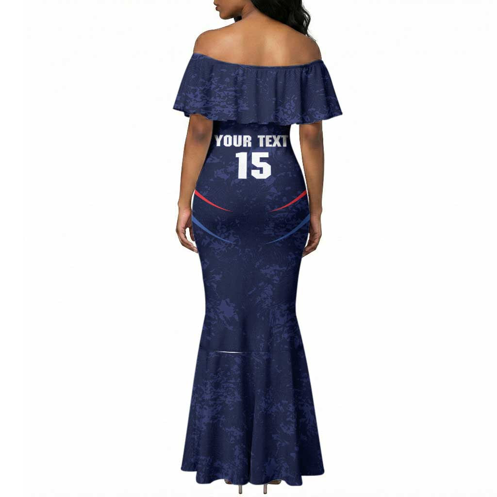 Namibia Cricket Custom Mermaid Dress Come On Eagles