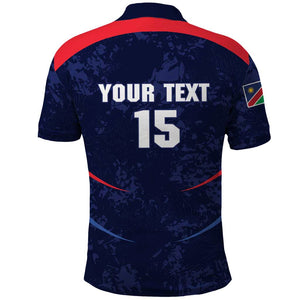 Namibia Cricket Custom Polo Shirt Come On Eagles