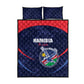 Namibia Cricket Quilt Bed Set Come On Eagles