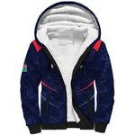 Namibia Cricket Custom Sherpa Hoodie Come On Eagles