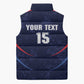 Namibia Cricket Custom Sleeveless Puffer Jacket Come On Eagles