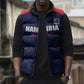 Namibia Cricket Custom Sleeveless Puffer Jacket Come On Eagles