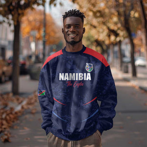 Namibia Cricket Custom Sweatshirt Come On Eagles