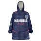 Namibia Cricket Custom Wearable Blanket Hoodie Come On Eagles