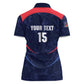 Namibia Cricket Custom Women Polo Shirt Come On Eagles
