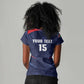 Namibia Cricket Custom Women V-Neck T-Shirt Come On Eagles