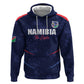 Namibia Cricket Custom Zip Hoodie Come On Eagles