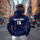 Namibia Cricket Custom Zip Hoodie Come On Eagles