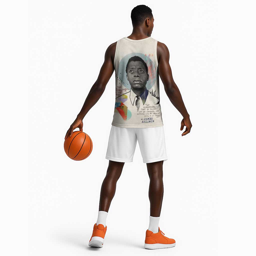 James Baldwin Basketball Jersey Civil Rights Writer