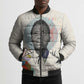 James Baldwin Bomber Puffer Jacket Civil Rights Writer