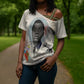 James Baldwin Cross Shoulder Shirt Civil Rights Writer