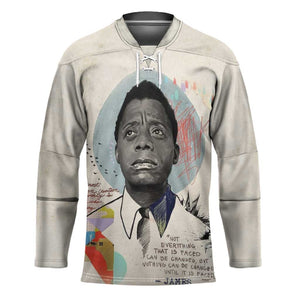 James Baldwin Hockey Jersey Civil Rights Writer