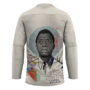 James Baldwin Hockey Jersey Civil Rights Writer