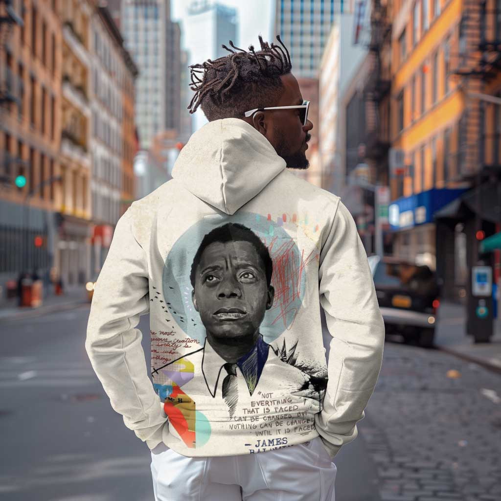 James Baldwin Hoodie Civil Rights Writer