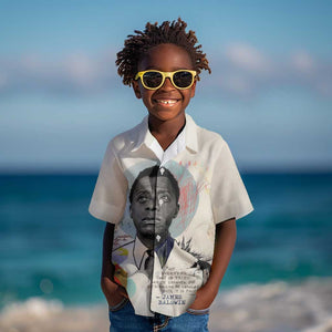 James Baldwin Kid Hawaiian Shirt Civil Rights Writer