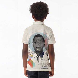 James Baldwin Kid Polo Shirt Civil Rights Writer
