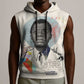 James Baldwin Sleeveless Hoodie Civil Rights Writer