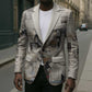 James Baldwin Blazer Vintage Newspaper Style