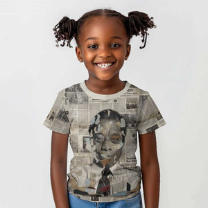 James Baldwin Kid T shirt Vintage Newspaper Style
