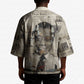 James Baldwin Kimono Vintage Newspaper Style