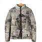 James Baldwin Padded Jacket Vintage Newspaper Style