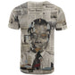 James Baldwin T shirt Vintage Newspaper Style