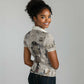 James Baldwin Women Polo Shirt Vintage Newspaper Style