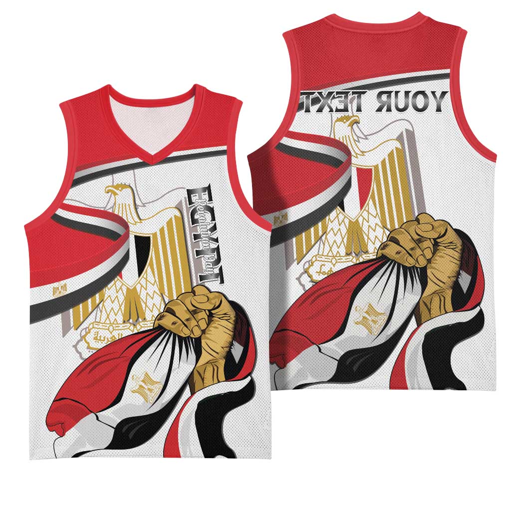 Personalized Egyptian Revolution Basketball Jersey July 23rd - African Pride