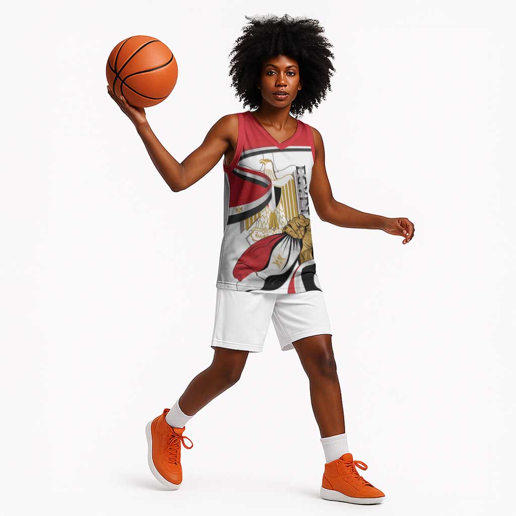 Personalized Egyptian Revolution Basketball Jersey July 23rd - African Pride
