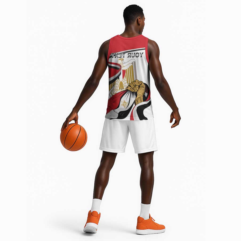 Personalized Egyptian Revolution Basketball Jersey July 23rd - African Pride