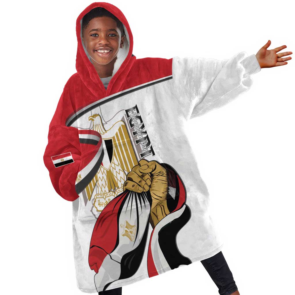 Personalized Egyptian Revolution Kid Wearable Blanket Hoodie July 23rd