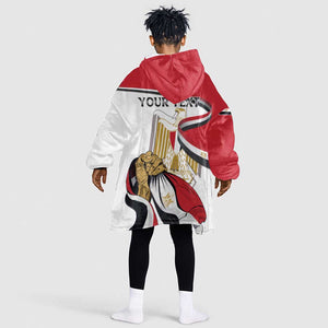 Personalized Egyptian Revolution Kid Wearable Blanket Hoodie July 23rd