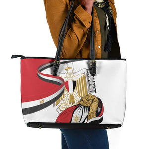 Egyptian Revolution Leather Tote Bag July 23rd