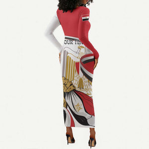 Personalized Egyptian Revolution Long Sleeve Bodycon Dress July 23rd LT15