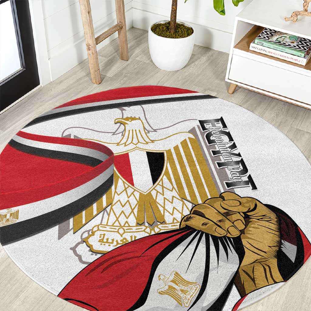 Egyptian Revolution Round Carpet July 23rd