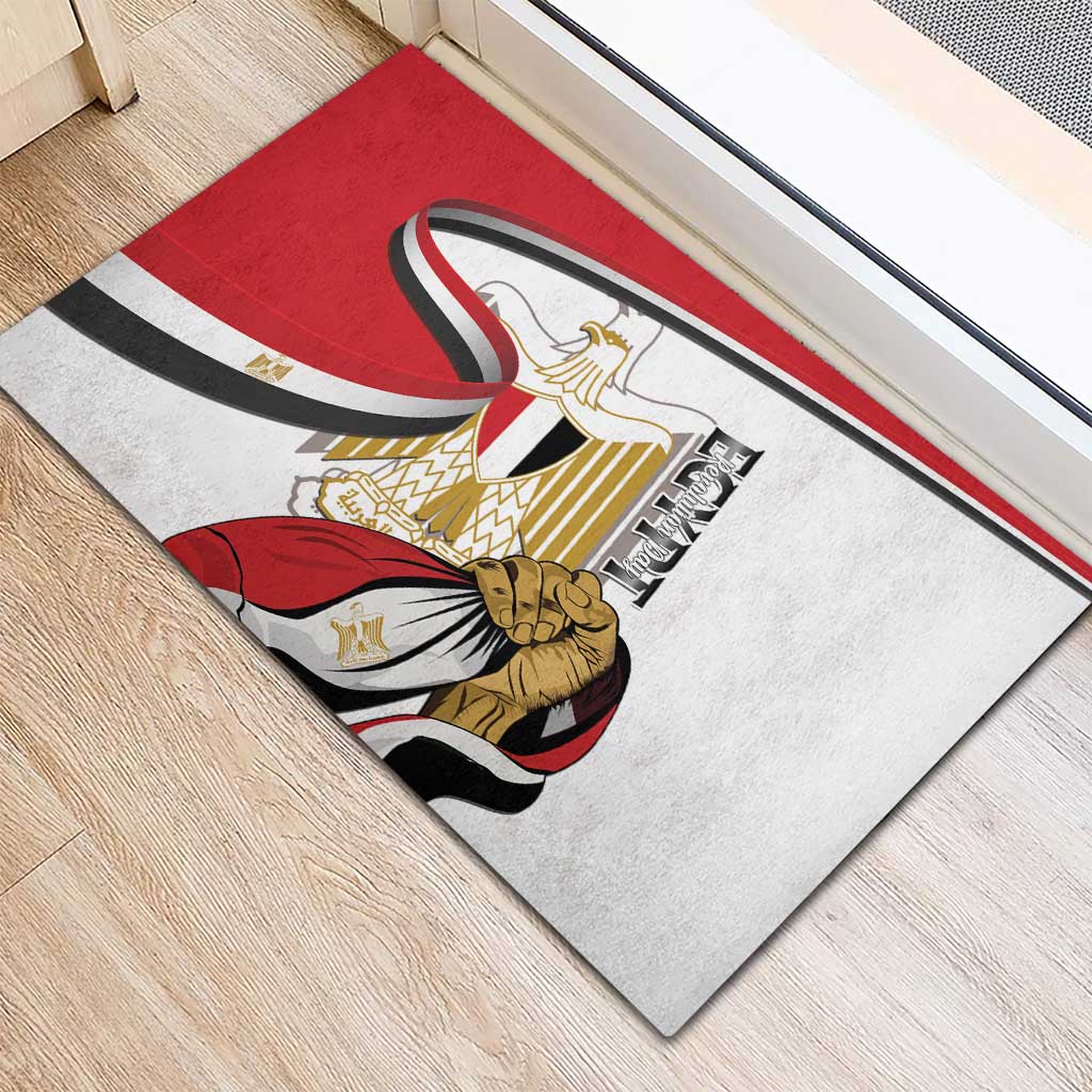 Egyptian Revolution Rubber Doormat July 23rd