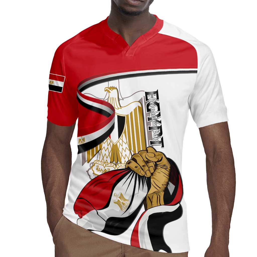 Personalized Egyptian Revolution Rugby Jersey July 23rd