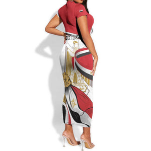 Personalized Egyptian Revolution Short Sleeve Bodycon Dress July 23rd LT15