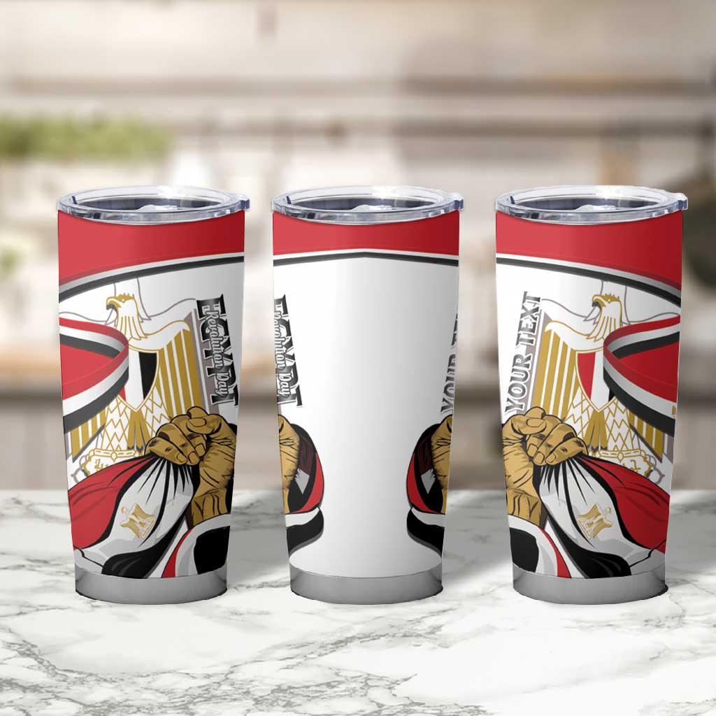Personalized Egyptian Revolution Tumbler Cup July 23rd