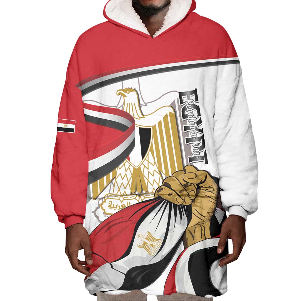 Personalized Egyptian Revolution Wearable Blanket Hoodie July 23rd