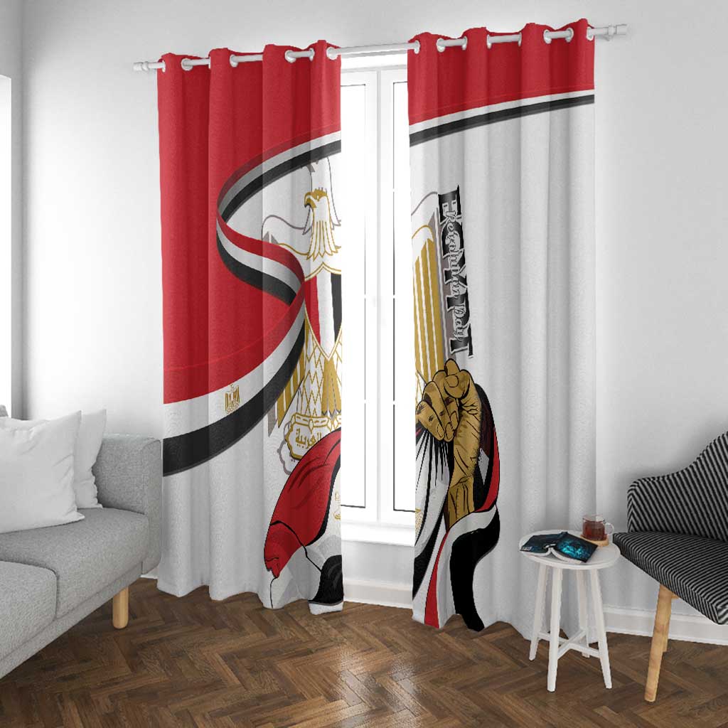 Egyptian Revolution Window Curtain July 23rd