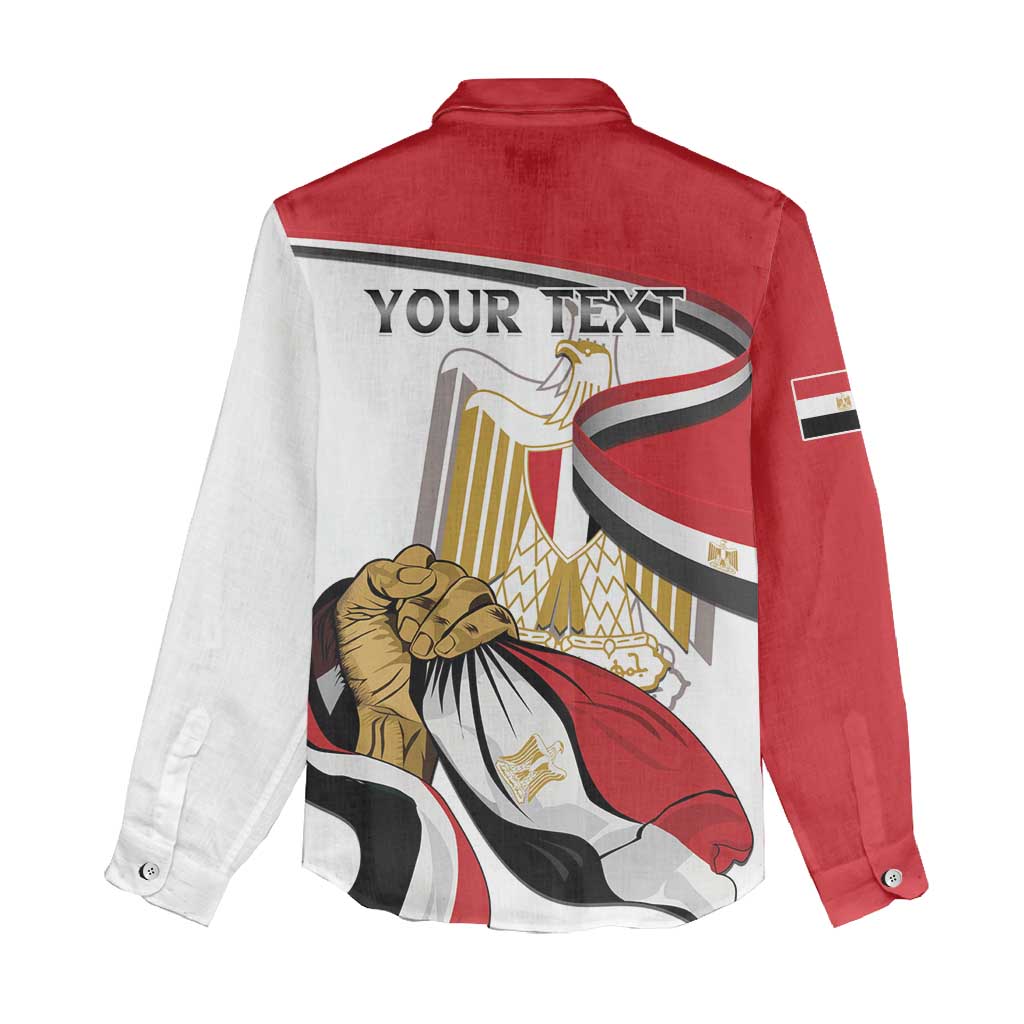 Personalized Egyptian Revolution Women Casual Shirt July 23rd